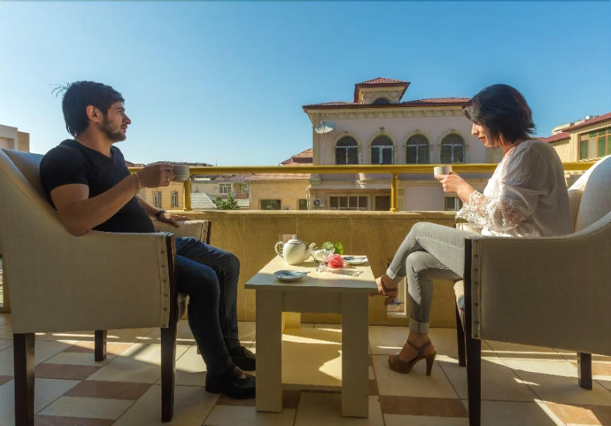 Vania Hotel Baku Bagian luar foto